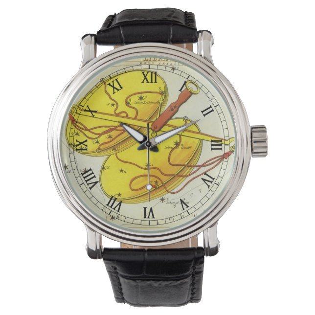 Montre Balance de la Vierge Ancienne Constellation Miroir (devant)