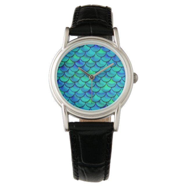Montre Balances bleues à perte d'eau (devant)