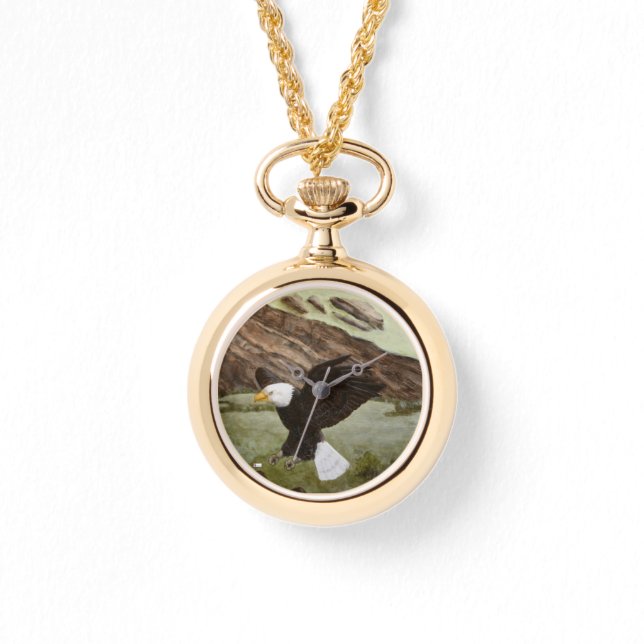 Montre Bald Eagle Double Rap Gold Watch (Recto)