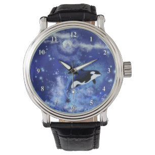 Montre Baleine tueuse sur Pleine lune Watch