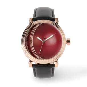 Montre Balle de Cricket Rouge de Test Match