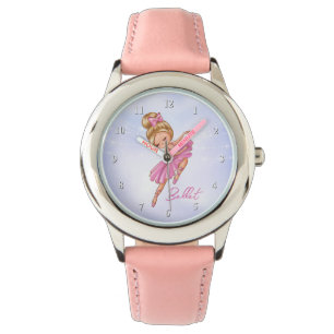 Montre Ballerina Girl Rose, Violet Jolie Danse Ballet