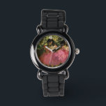 Montre Ballerinas en rose par Edgar Degas<br><div class="desc">Ballerinas en rose par Edgar Degas. Visitez mon magasin pour un design plus intéressant et plus de choix de couleurs => zazzle.com/iwheels*</div>