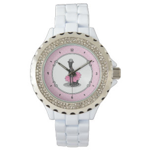 Montre Ballet Ballerina Princesse Greyhound Chig (noir)