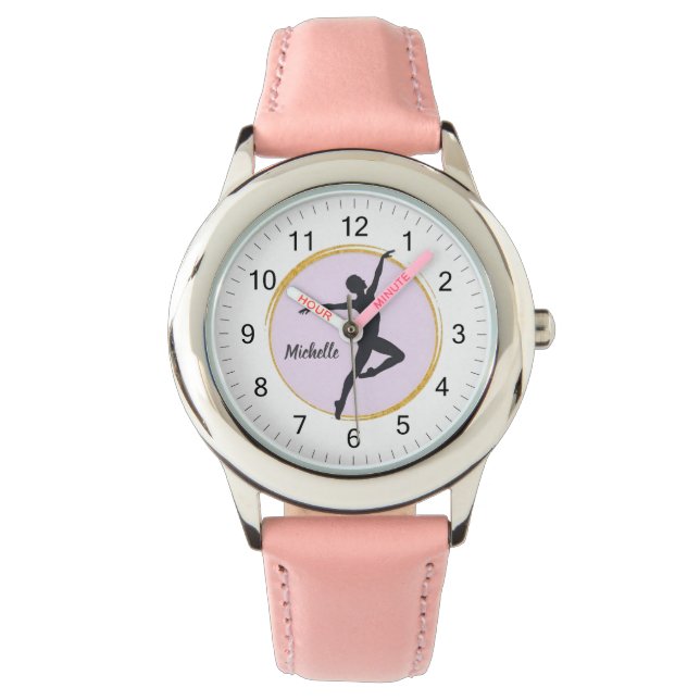 Montre Ballet Danse Ballerine Branché Moderne Personnalis (devant)