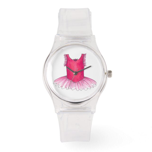 Montre Ballet rose Tutu Ballerina Danse Watch (Recto)