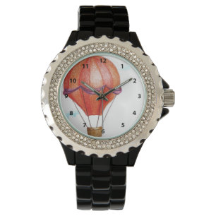 Montre Ballon à air chaud Vintage Whimsical