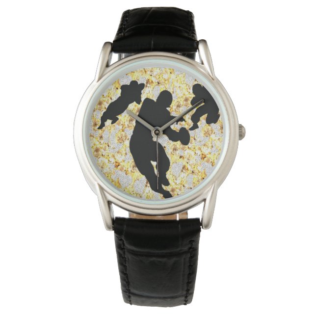 MONTRE BALLON DE FOOT AMÉRICAIN (devant)