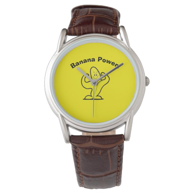 Montre Banana Power watch (devant)