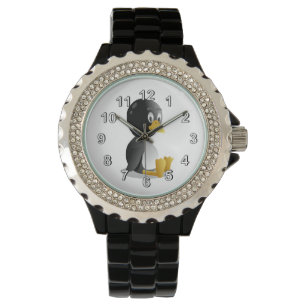 Montre Bande dessinée de pingouin