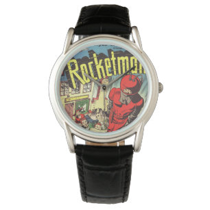 Montre Bande dessinée rétro - Rocketman