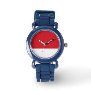 Montre Bande rouge