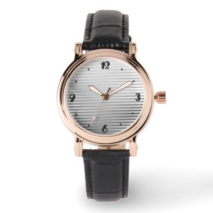 Montre Bandes satinées Art déco