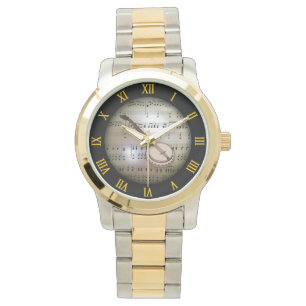 Montre Banjo ~ Arrière - plan "La Planète Musicale" * ~ ~