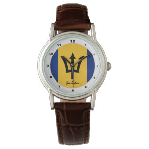 Montre Barbados Flag & Barbados fashion/design