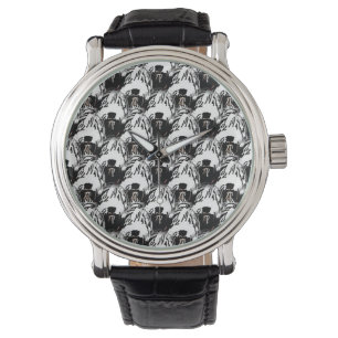 Montre barbue de multitude de colley