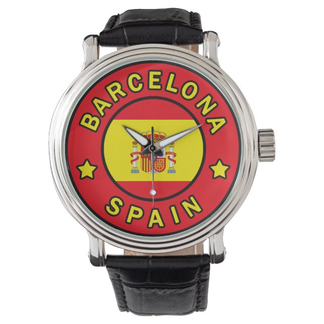 Montre Barcelone Espagne (devant)