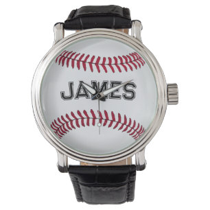 Montre Baseball avec nom personnalisé