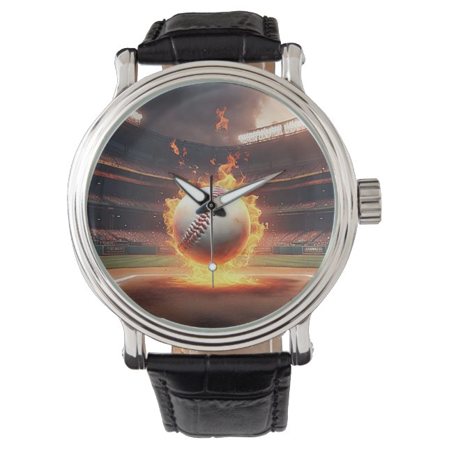 Montre Baseball Flamand Au Stade (devant)