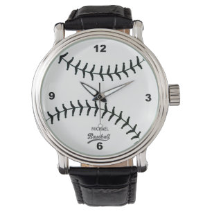Montre Baseball Personnalisé Nom Watch