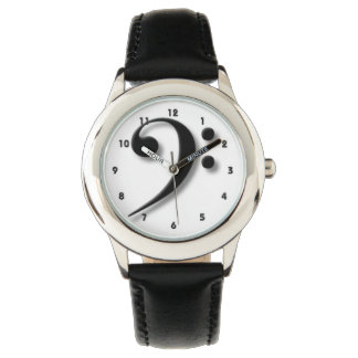 Montre Bass Clef Watch par Leslie Harlow