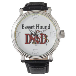 Montre Basset Hound Papa Cadeaux