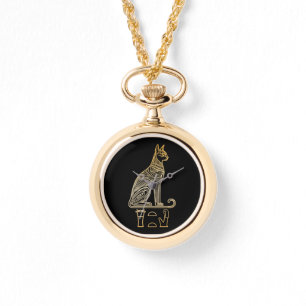 Montre Bastet, déesse égyptienne des chats. Nom dans les