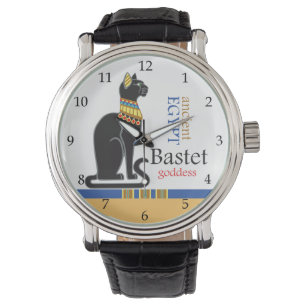 Montre Bastet ou Bast. Déesse égyptienne