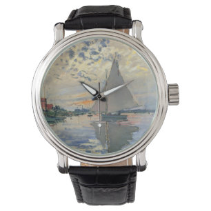 Montre Bateau à voile de Monet Impressionnisme français C