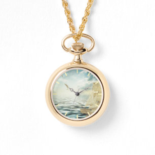 Montre Bateau à voile et mouettes Brigantine