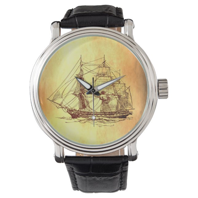 Montre bateau de pirates (devant)