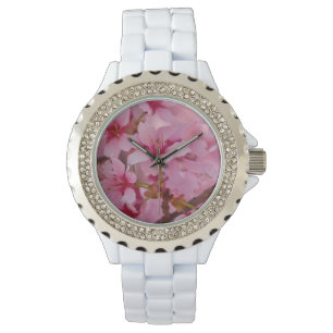 Montre Bathed in Pink Japanese Cherry