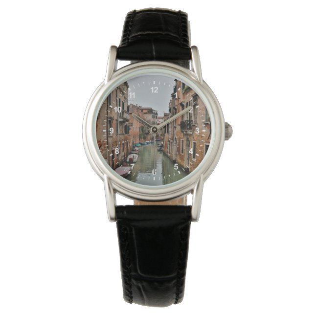 Montre Bâtiments le long des canaux de Venise (devant)