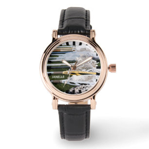 Montre Bâtons de crosse à aquarelle