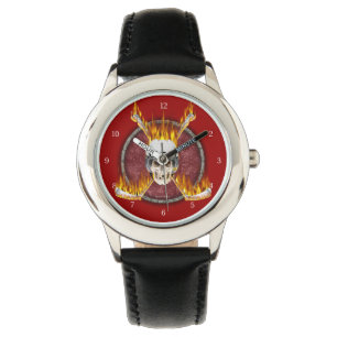 Montre Bâtons de hockey brûlants