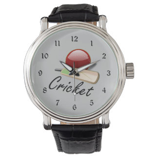 Montre Batte de cricket et balle