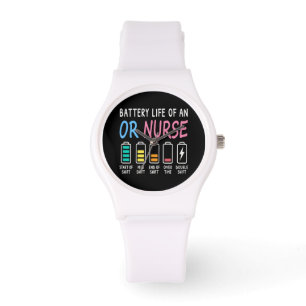 Montre Batterie de la vie d'un graphique d'humour d'infir