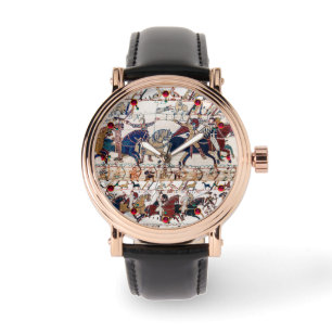 MONTRE BAYEUX TAPESTRY 1066 NORMAN KNIGHTS AND ARCHERS