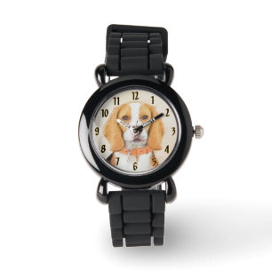 Montre Beagle Hound Dog Peinture Animal Art original