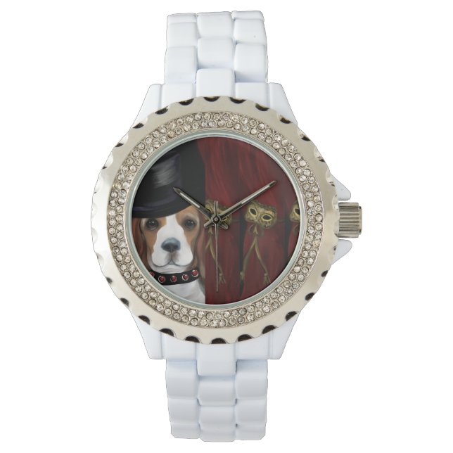 MONTRE BEAGLE MARDI GRAS (devant)