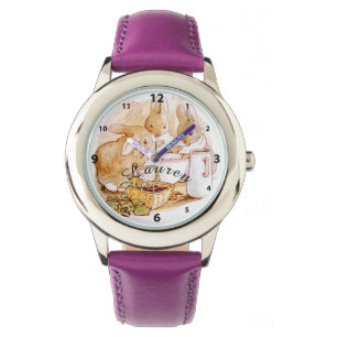 Montre Beatrix Potter, Lapins, Lait & Berries Personnalis