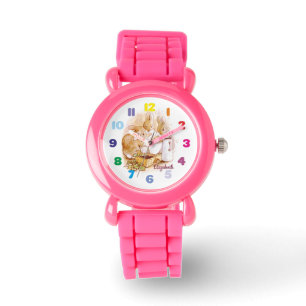 Montre Beatrix Potter Rabbits personnalisées Les filles r