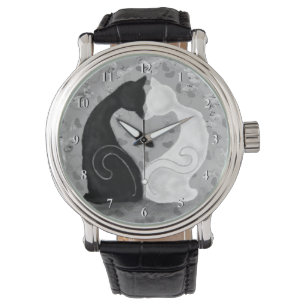 Montre Beau amour Chat Couple Watch Cadeau