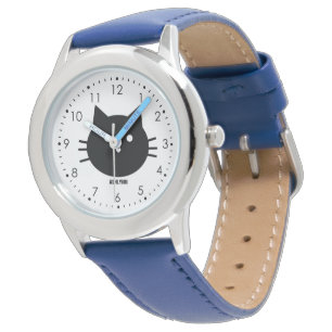 Montre Beau Blue Kitty Cat Kid