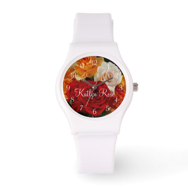 Montre Beau bouquet de roses (Recto)