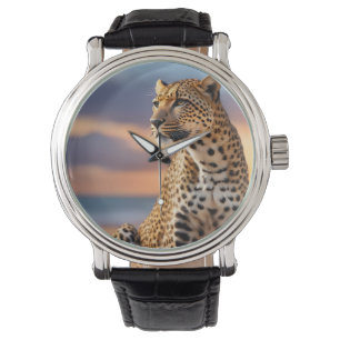 Montre Beau léopard