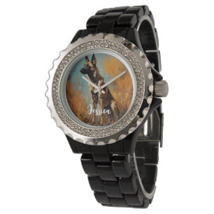 Montre Beau Malinois allemand
