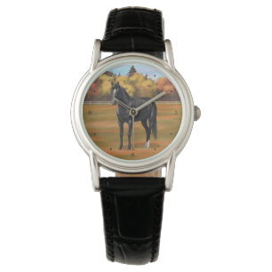 Montre Beau Stallion Cheval du Quartier Noir