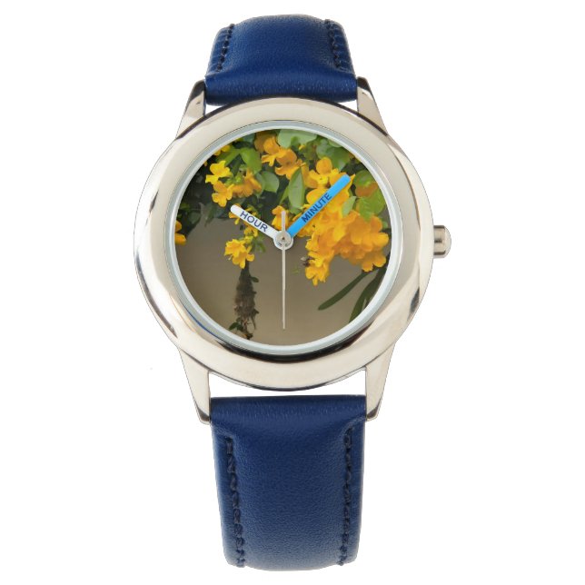 Montre Beauté Fleur Dorée (devant)