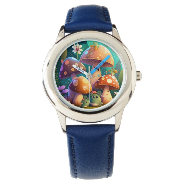 Montre Beaux champignons mignons (devant)